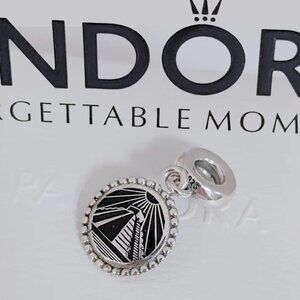 Pandora El Castillo Temple of Kukulcan Mexico Pyramid Cozumel Dangle Charm S925